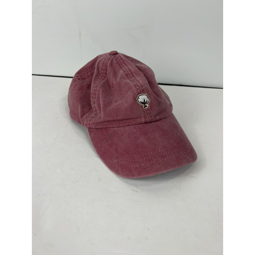 Southern Cotton Red Unisex Adjustable Baseball Hat dad hat